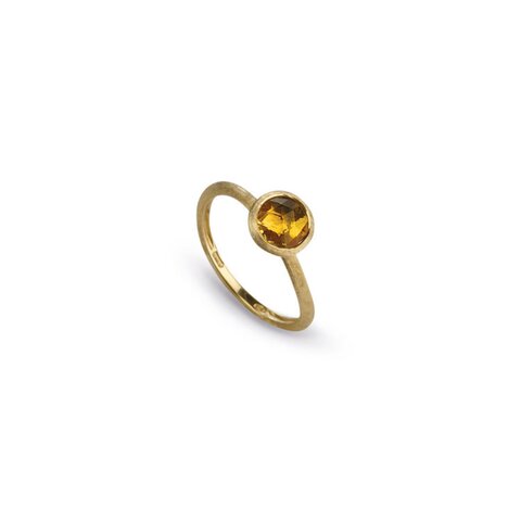 Marco Bicego ring in geel goud 18kt met quartz citrien