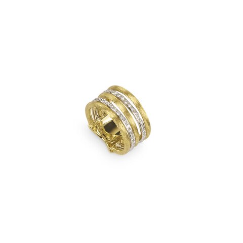 Marco Bicego ring in geel goud 18kt met briljant van 0,26 karaat