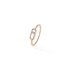 Messika ring in rosé goud 18kt met briljant van 0,09 karaat - thumb