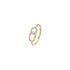 bague Messika en or jaune 18 ct avec brillant de 0.31 carat - thumb