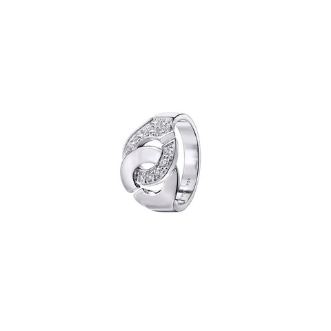bague dinh van en or blanc 18 ct avec brillant de 0.29 carat