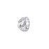 dinh van ring in wit goud 18kt met briljant van 0,29 karaat - thumb