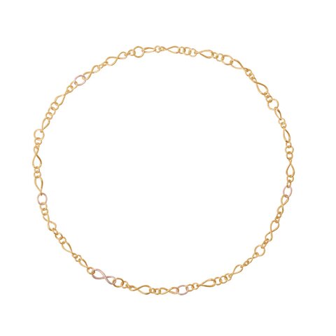 Ole Lynggaard ketting in geel en rosé goud 18kt