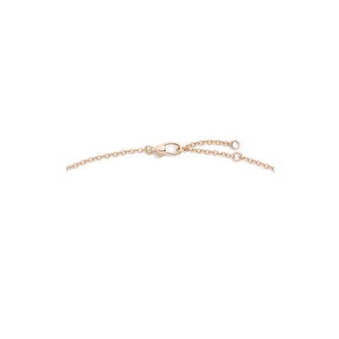 collier Pomellato en or rose 18 ct avec améthyste