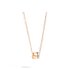 Pomellato ketting in rosé goud 18kt met briljant van 0,32 karaat - thumb
