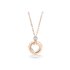 Pomellato ketting in rosé goud 18kt met briljant van 0,16 karaat - thumb
