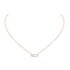 Messika ketting in rosé goud 18kt met briljant van 0,20 karaat - thumb