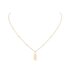 Messika ketting in geel goud 18kt met briljant van 0,13 karaat - thumb