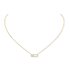 Messika ketting in geel goud 18kt met briljant van 0,20 karaat - thumb
