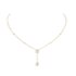 Messika ketting in geel goud 18kt met briljant van 0,35 karaat - thumb