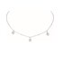 Messika ketting in wit goud 18kt met briljant van 0,79 karaat - thumb