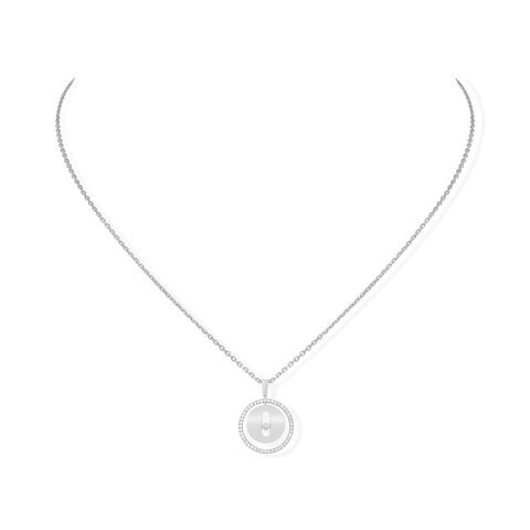 Messika ketting in wit goud 18kt met briljant van 0,17 karaat