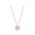 Messika ketting in rosé goud 18kt met briljant van 3,60 karaat - thumb