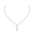 Messika ketting in wit goud 18kt met briljant van 0,32 karaat - thumb