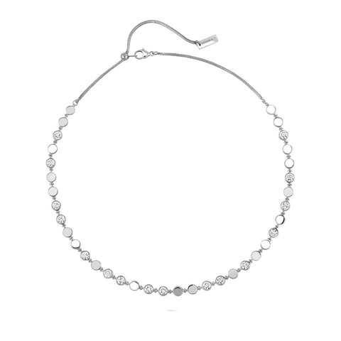 Messika ketting in wit goud 18kt met briljant van 2,80 karaat