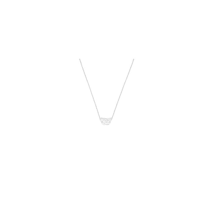 dinh van ketting in wit goud 18kt