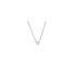 collier dinh van en or blanc 18 ct avec brillant de 0.25 carat - thumb
