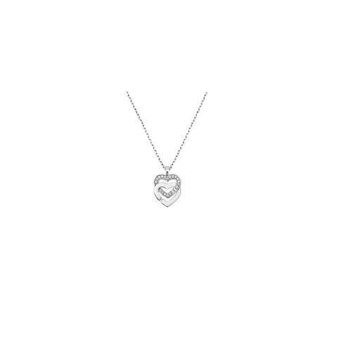 collier dinh van en or blanc 18 ct avec brillant de 0.06 carat