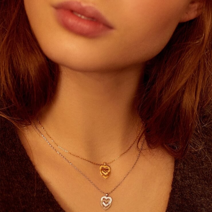 collier dinh van en or jaune 18 ct