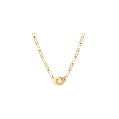 dinh van ketting in geel goud 18kt