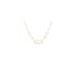 collier dinh van en or jaune 18 ct avec brillant de 0.12 carat - thumb