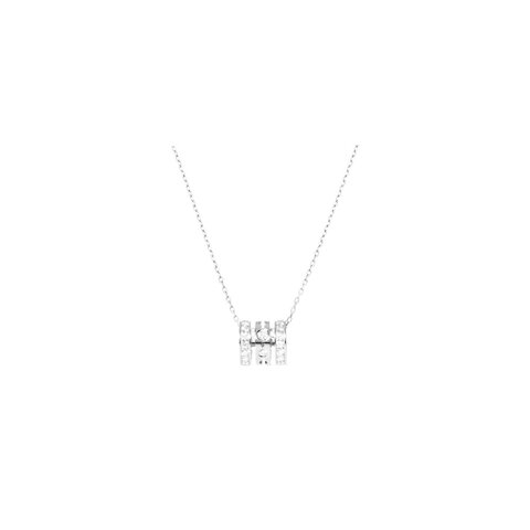 collier dinh van en or blanc 18 ct avec brillant de 0.62 carat