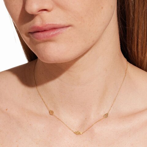 collier dinh van en or blanc 18 ct