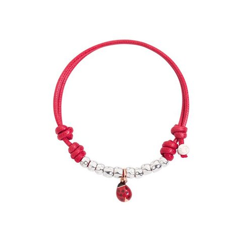 pendentif DoDo en or rose 9 ct avec émail