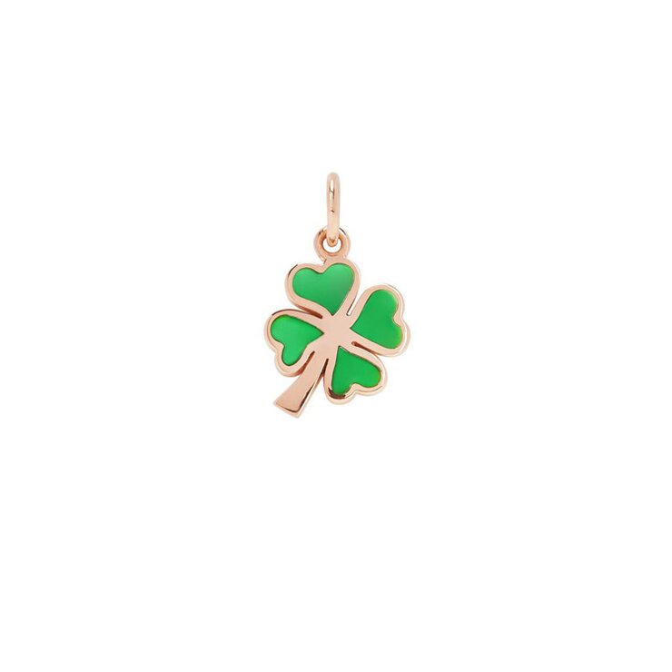 pendentif DoDo en or rose 9 ct avec émail