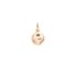 DoDo hanger in rosé goud 9kt met bruine briljant van 0,03 karaat - thumb