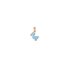 DoDo hanger in rosé goud 9kt met email - thumb
