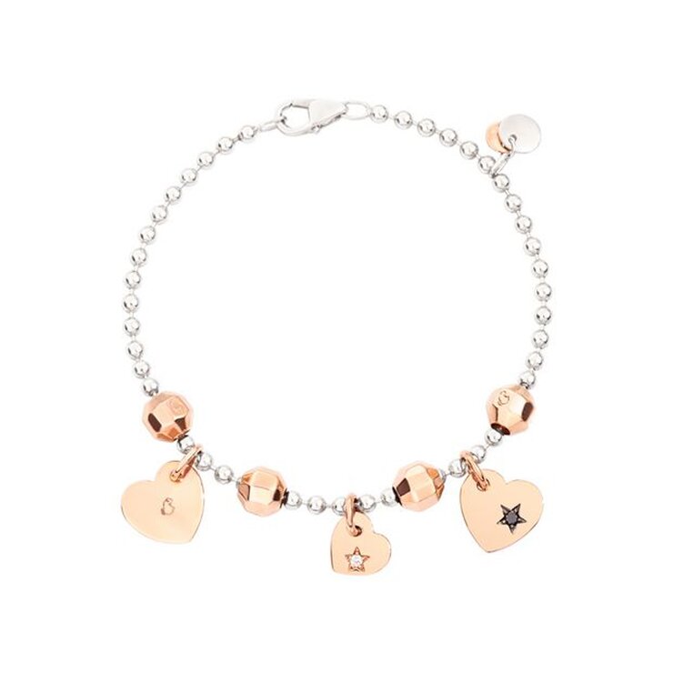 DoDo hanger in rosé goud 9kt met briljant van 0,02 karaat