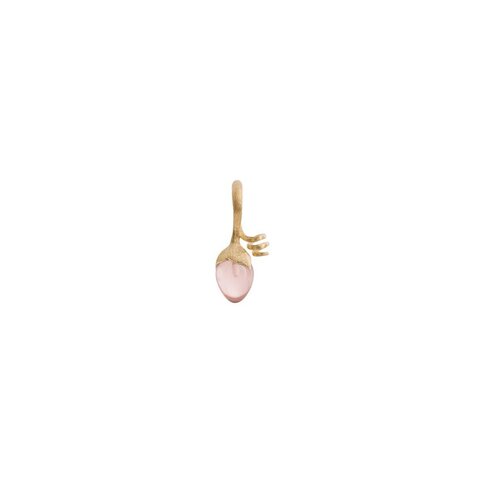 pendentif Ole Lynggaard en or jaune 18 ct avec quartz rose