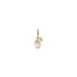 Ole Lynggaard hanger in geel goud 18kt met quartz rose - thumb