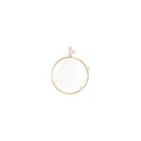 Ole Lynggaard hanger in geel goud 18kt met briljant van 0,30 karaat