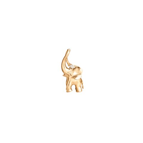 pendentif Ole Lynggaard en or jaune 18 ct avec brillant de 0.11 carat