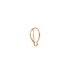 DoDo oorring in rosé goud 9kt - thumb