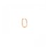 DoDo oorring in rosé goud 9kt - thumb