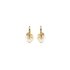 Ole Lynggaard oorringen in geel goud 18kt met quartz rutile - thumb