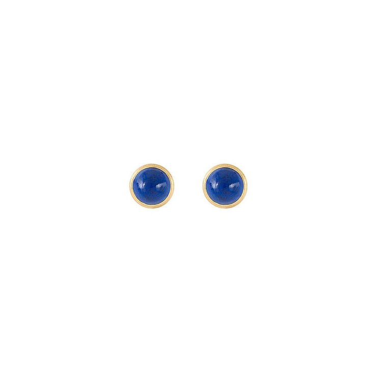 boucles d'oreilles Ole Lynggaard en or jaune 18 ct avec lapis lazuli