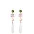 boucles d'oreilles Ole Lynggaard en or jaune 18 ct avec tourmaline & quartz & corail & pierre de lune - thumb