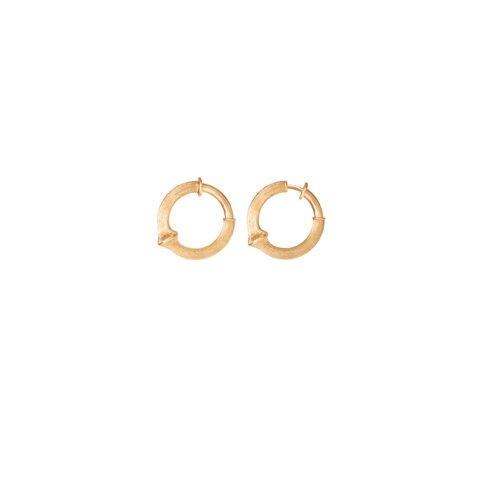 boucles d'oreilles Ole Lynggaard en or jaune 18 ct