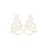boucles d'oreilles Ole Lynggaard en or jaune 18 ct avec brillant de 4,00 karaat - thumb