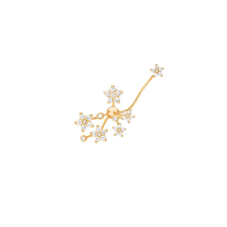 Ole Lynggaard en or jaune 18 ct avec brillant de 0.30 carat