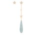Ole Lynggaard en or jaune 18 ct avec aquamarine entouré de briljants de 0,06 karaat - thumb
