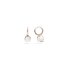 boucles d'oreilles Pomellato en or rose 18 ct avec topaze incoloré - thumb