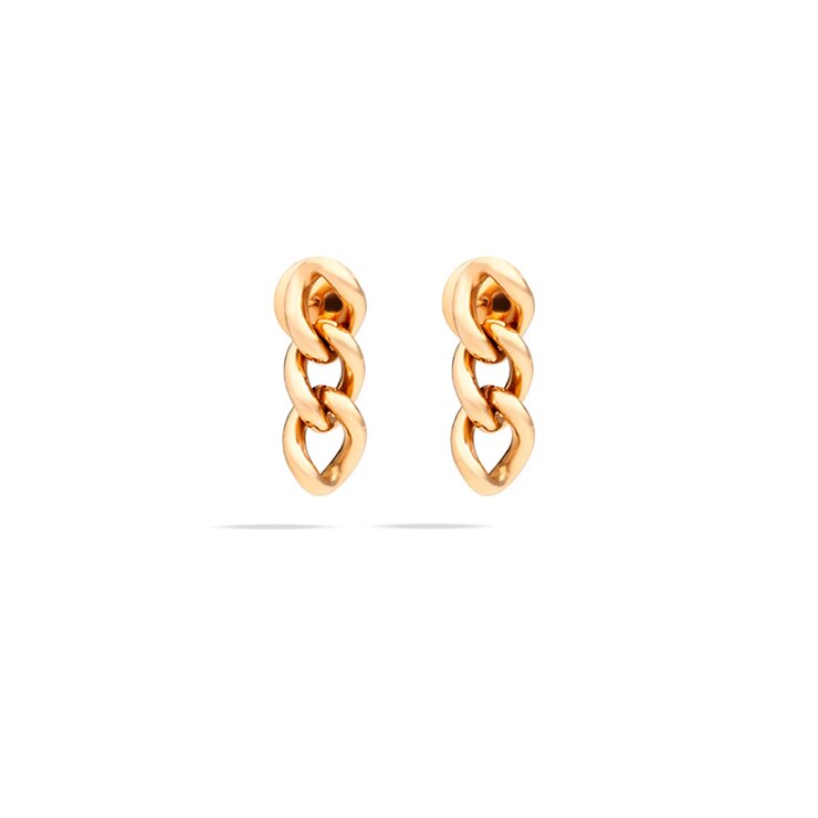 Pomellato oorringen in rosé goud 18kt