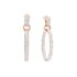 Pomellato oorringen in rosé goud 18kt met briljant van 6,40 karaat - thumb
