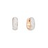 Pomellato oorringen in rosé goud 18kt met briljant van 3,10 karaat - thumb