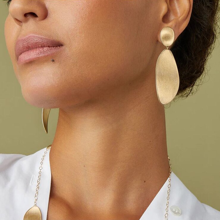 boucles d'oreilles Marco Bicego en or jaune 18 ct